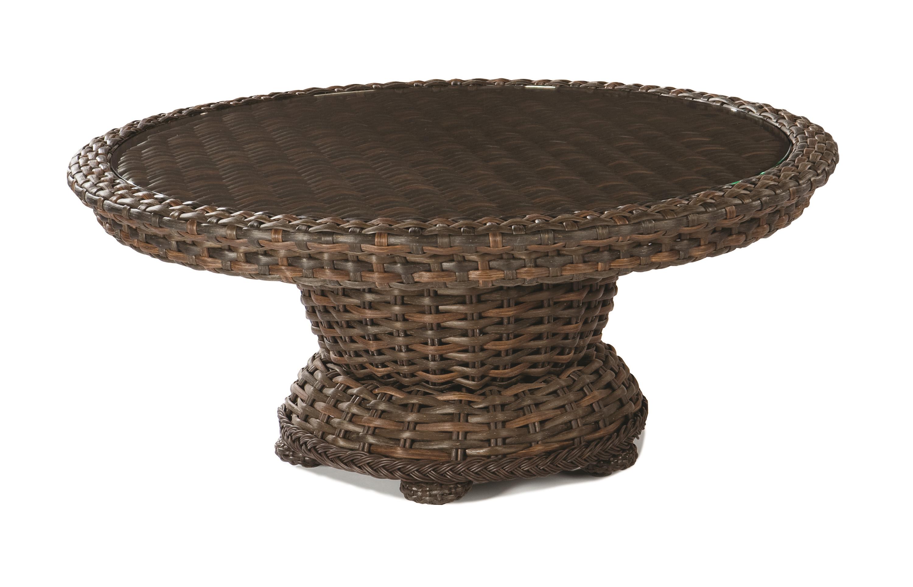 Lane Venture South Hampton Round Pedestal Cocktail Table Jacksonville